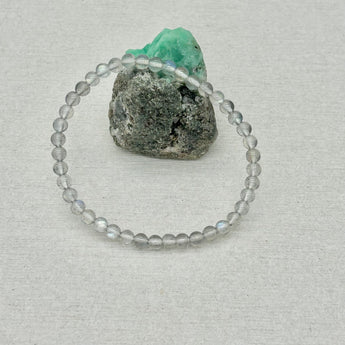 Beads bracelet, Stretch bracelet - Labradorite bracelet approx 4mm
