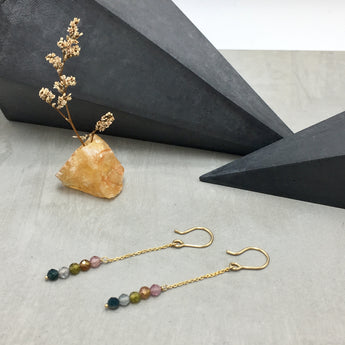 Tourmaline earrings