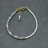 Minimalist pearls bracelet - Freshwater pearls & 14k gold-filled