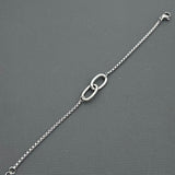 Stainless steel bracelet - Interlock