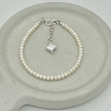 Freshwater Pearl Dainty Bracelets - New pearl shape