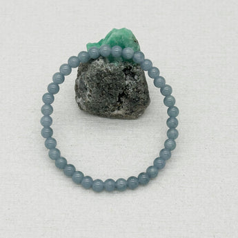 Beads bracelet, Stretch bracelet - Jade bracelet approx 5mm