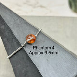 Stainless steel Bracelets - Phantom quartz aka Garden Quartz