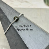 Stainless steel Bracelets - Phantom quartz aka Garden Quartz