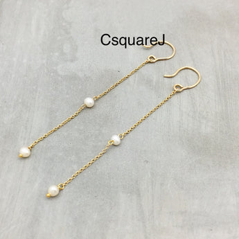 Pearls earrings