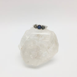 Opal Ring - 925 Sterling silver - adjustable ring