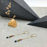 Tourmaline earrings