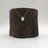 14k Gold filled  Minimalist Pearl necklace - irregular pearl shape