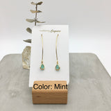 Dainty Gold Drop Short Earrings