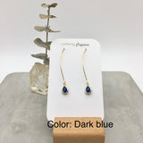 Dainty Gold Drop Short Earrings