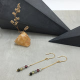 Tourmaline earrings